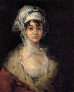 Francisco Jose de Goya Portrait of Antonia Zarate oil painting reproduction